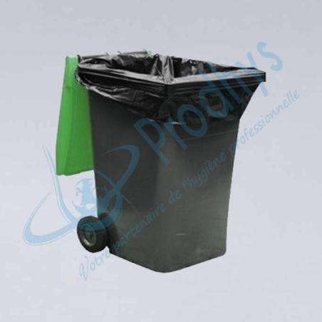 Housse Conteneur 340L NOIR (100)