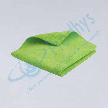 Lavette microfibre Premium Verte